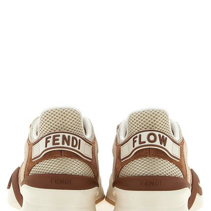 Fendi Multicolor Polyamide Athletic Sneakers