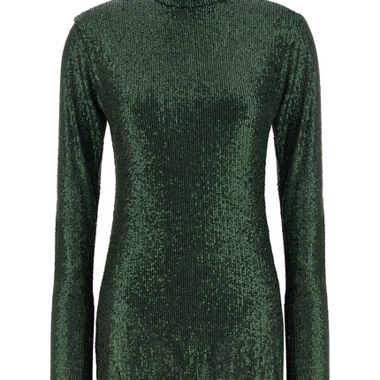 Norma Kamali Bicolor Polyester Short Dress