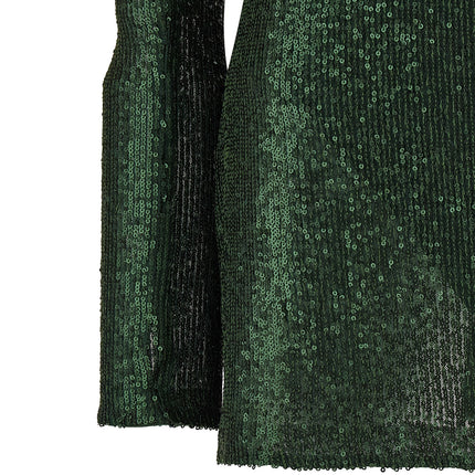 Norma Kamali Bicolor Polyester Short Dress