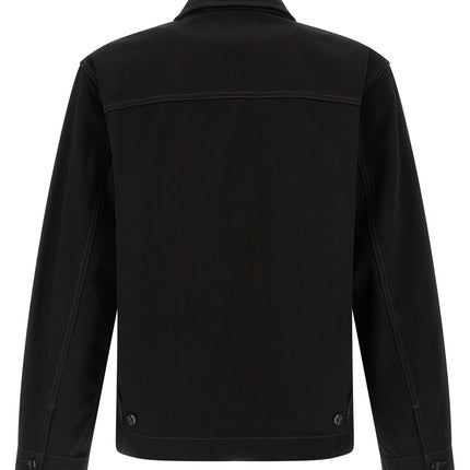 Lemaire Black Cotton Denim Jacket