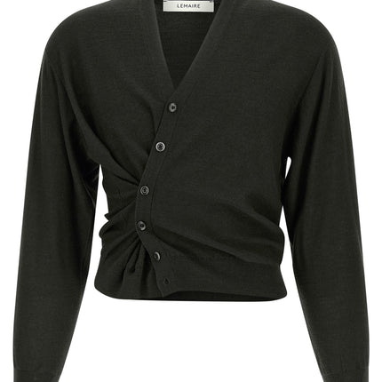 Lemaire Black Marabou Cardigan