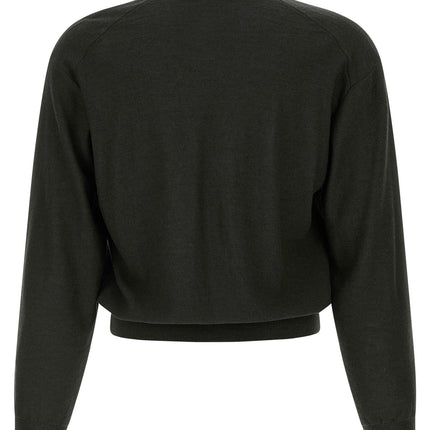 Lemaire Black Marabou Cardigan
