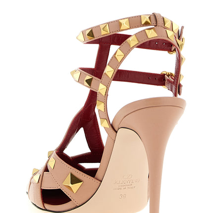 Valentino Garavani Multicolor Calfskin High Heel Pumps