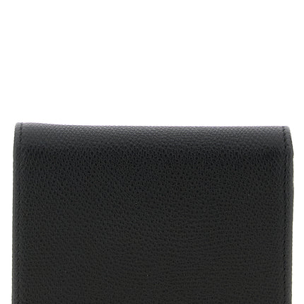 Valentino Garavani Black Calfskin Cardholder