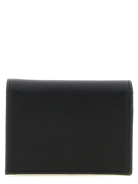 Valentino Garavani Black Calfskin Cardholder