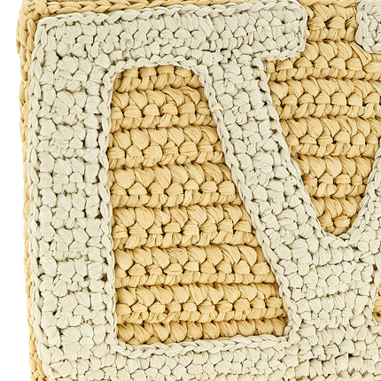 Valentino Garavani White Viscose Clutch Bag