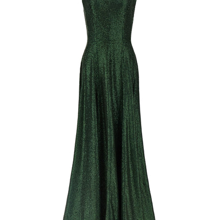 Norma Kamali Bicolor Polyester Long Dress
