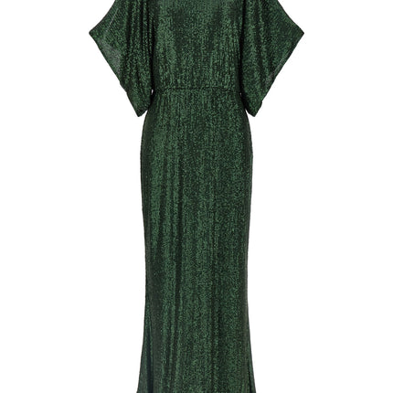 Norma Kamali Bicolor Polyester Long Dress