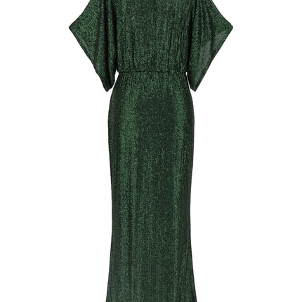 Norma Kamali Bicolor Polyester Long Dress