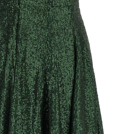 Norma Kamali Bicolor Polyester Long Dress