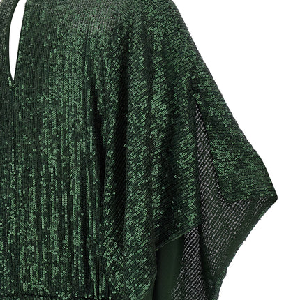 Norma Kamali Bicolor Polyester Long Dress