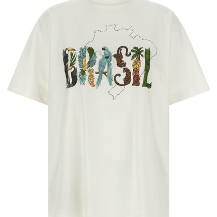 FARM RIO White Cotton T-Shirt
