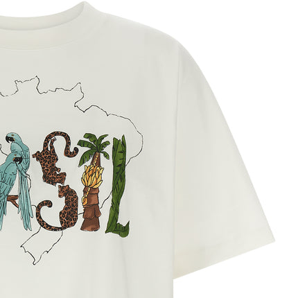 FARM RIO White Cotton T-Shirt