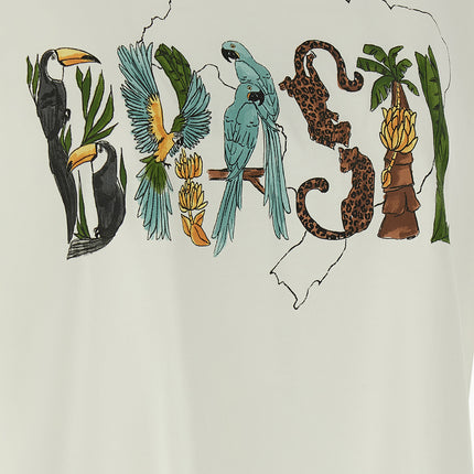 FARM RIO White Cotton T-Shirt
