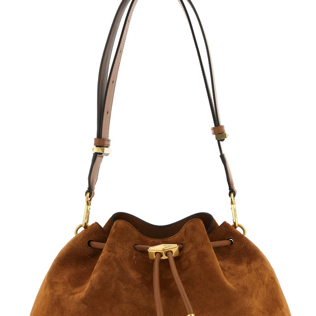 Jimmy Choo Gold Calfskin Shoulder Bag