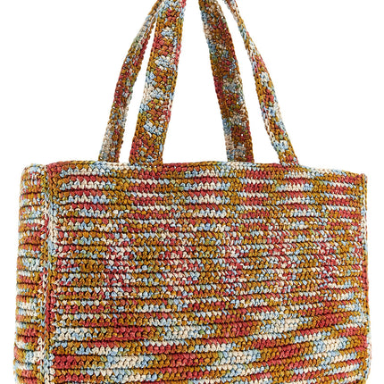 Valentino Garavani Multicolor Viscose Tote Bag