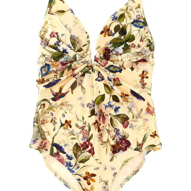 Zimmermann Multicolor Polyamide One-Piece Swimsuit