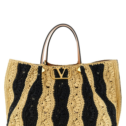 Valentino Garavani Beige Viscose Handbag