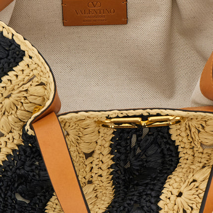 Valentino Garavani Beige Viscose Handbag