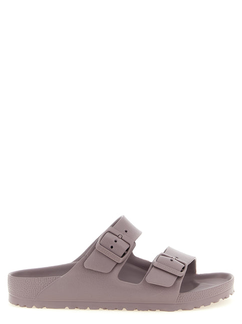 Birkenstock Purple Synthetic Flat Sandals