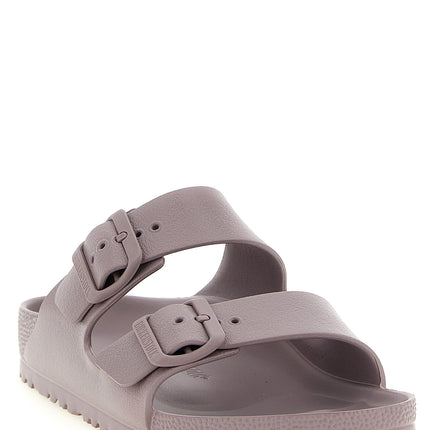 Birkenstock Purple Synthetic Flat Sandals