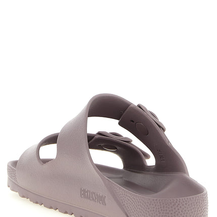 Birkenstock Purple Synthetic Flat Sandals