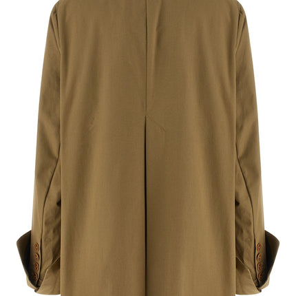 MAISON JEJIA Beige Cotton Blazer