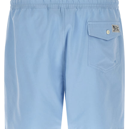 Polo Ralph Lauren Blue Polyester Swim Shorts