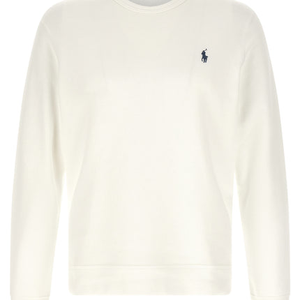 Polo Ralph Lauren White Cotton Sweatshirt