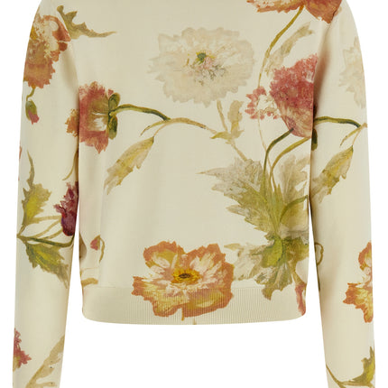 Carolina Herrera White Silk Cardigan