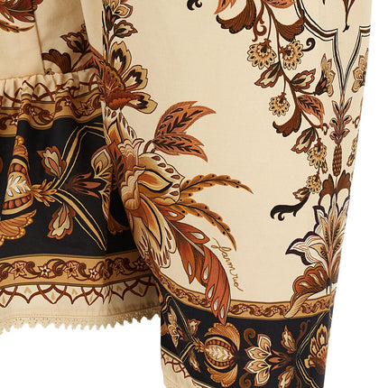 FARM RIO Beige Cotton Blouse
