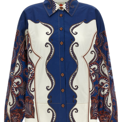 FARM RIO Multicolor Cotton Blouse