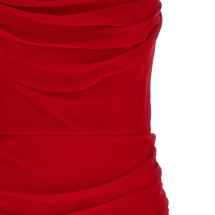 Carolina Herrera Multicolor Silk Midi Dress