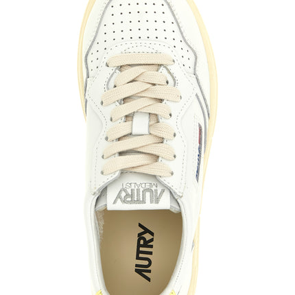 Autry Bicolor Cowhide Low Top Sneakers