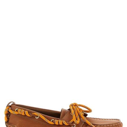 Golden Goose Brown Cowhide Slip-On Loafers