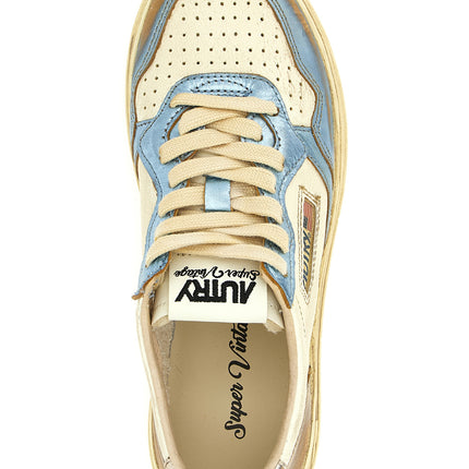 Autry Multicolor Bull Skin Low Top Sneakers