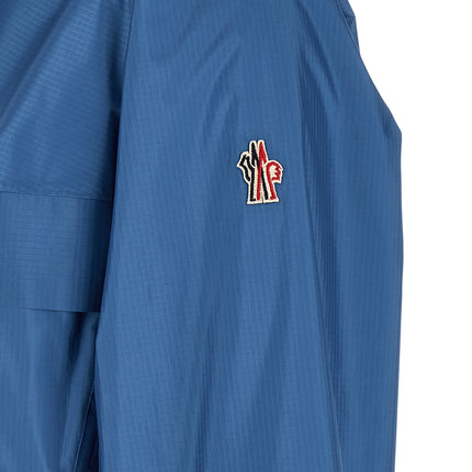 Moncler Grenoble Blue Polyamide Shell Jacket