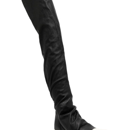 Rick Owens Bicolor Cotton Over The Knee