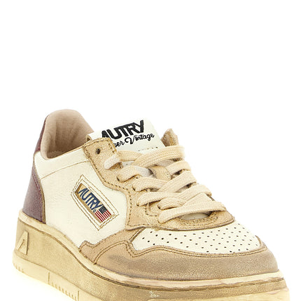 Autry Multicolor Cowhide Low Top Sneakers