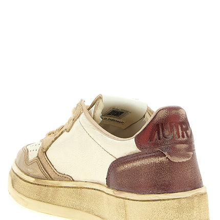 Autry Multicolor Cowhide Low Top Sneakers