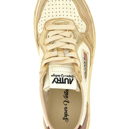 Autry Multicolor Cowhide Low Top Sneakers
