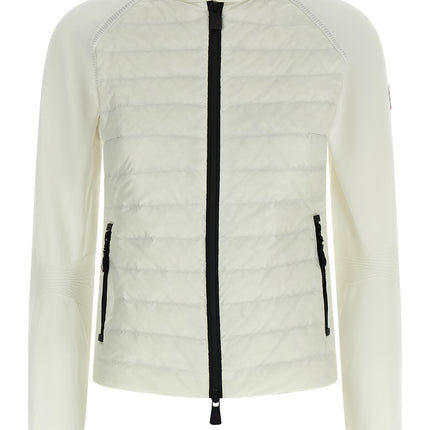 Moncler Grenoble White Polyamide Cardigan