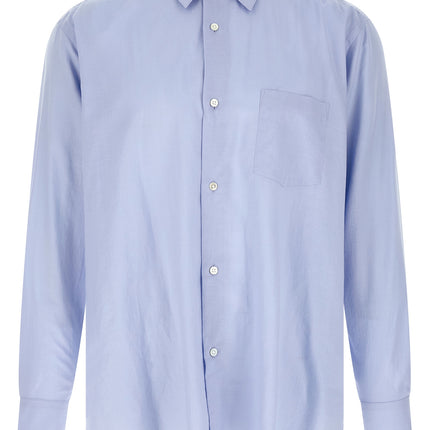 SSSTEIN Blue Cotton Blouse