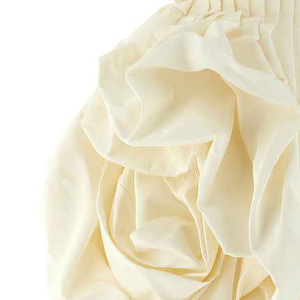 Carolina Herrera White Silk Short Dress