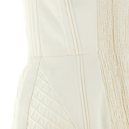 Zimmermann White Cotton Short Dress