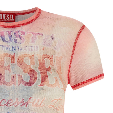 Diesel Multicolor Cotton T-Shirt