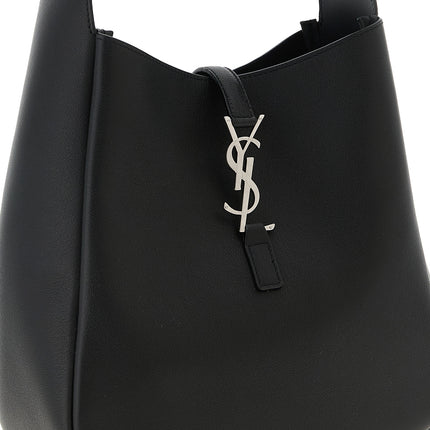 Saint Laurent Black Calfskin Shoulder Bag