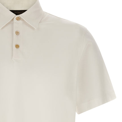 ZANONE White Cotton Polo Shirt