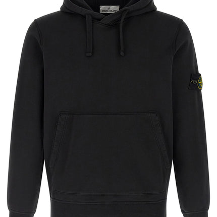 Stone Island Black Cotton Sweatshirt