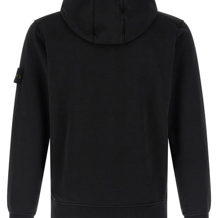 Stone Island Black Cotton Sweatshirt